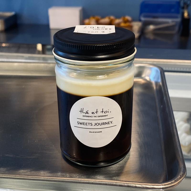 コーヒーゼリー(thé et toi.)