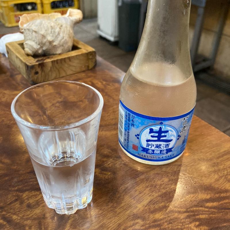 冷酒　白鶴(貝つぼ焼 大谷)