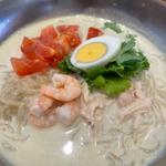 エダジュン監修濃厚トムヤム豆乳クリーム冷麺(ガスト　那覇天久店)