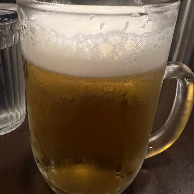 生ビール（中）(橙(daidai))