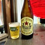 サッポロ赤星ラガー(大衆酒場 チャン栓チャン)