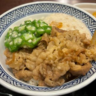 牛麦とろ丼(吉野家 聖蹟桜ヶ丘駅店)