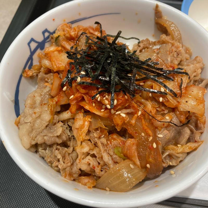 キムチ牛めし(松屋 高津店 )