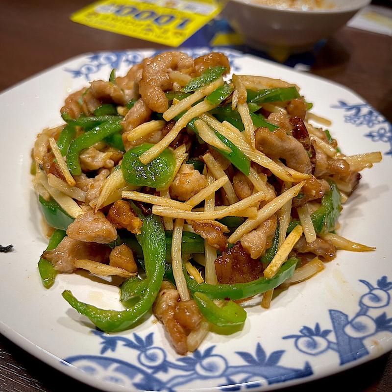 肉2倍チンジャオロース(バーミヤン 仙台一番町店)