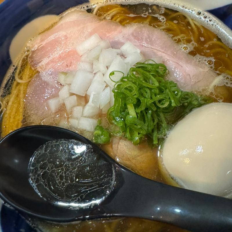 味玉煮干し蕎麦(麺や空と大地)