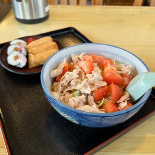 冷やし中華定食(福寿司)