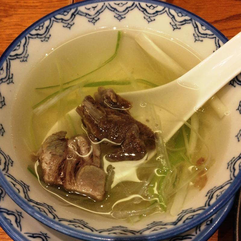 テールスープ(味の牛たん喜助 グランツリー武蔵小杉店)