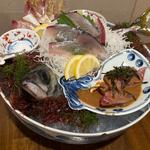 鯖郎名物姿作り泳ぎ鯖セット（半身セット）