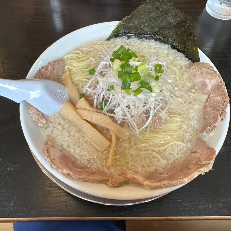 背脂塩中華そば チャーシューTP(煮干中華あさり)