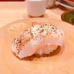 炙りほたて(回転寿司がんこ エキマルシェ大阪店)