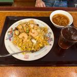 チャーシューゴロゴロカレー炒飯(中国飲茶 楼蘭)