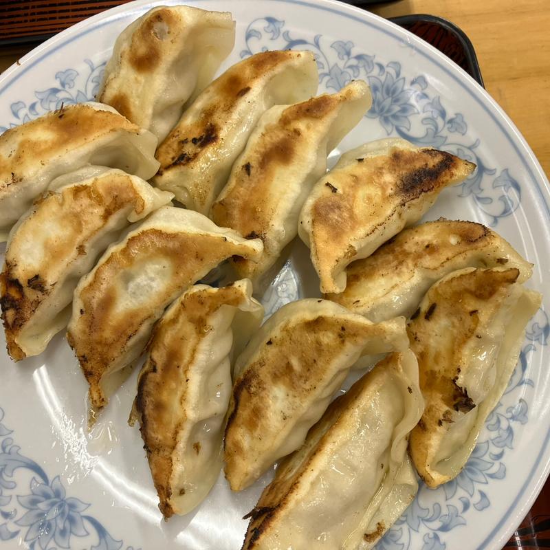 ダブル餃子定食(ぎょうざの満洲 新所沢西口店)
