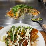 厳島焼（広島焼）(焼きそば お好み焼き 鉄板 厳島 天満天神橋本店)