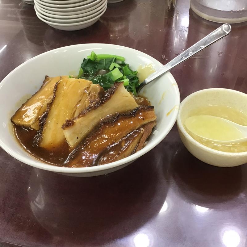 肉煮込み丼(中華料理 満洲園)