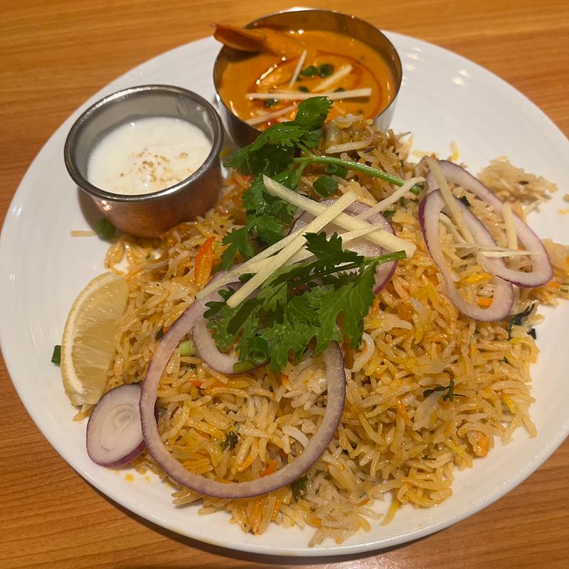 ビリヤニセット(ディップマハル 神楽坂店)