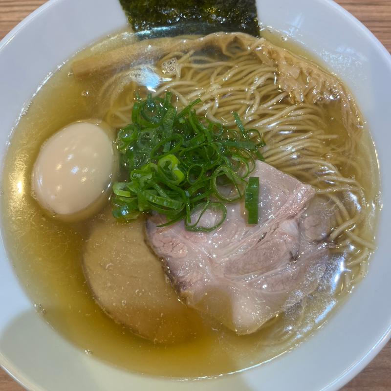 味玉塩らーめん(らーめん にじいろ)