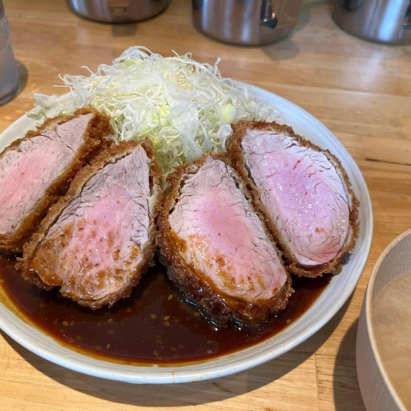 味噌ヒレカツ定食(洋食工房パセリ)