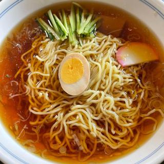 冷たいラーメン 大盛り(らーめんや拓)