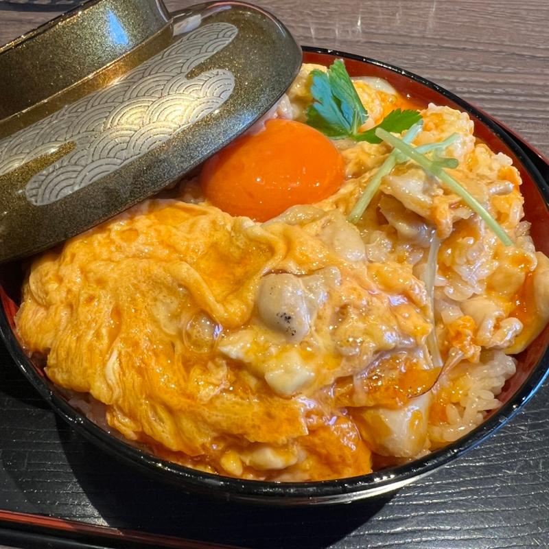 月見親子丼(かしわ家 )