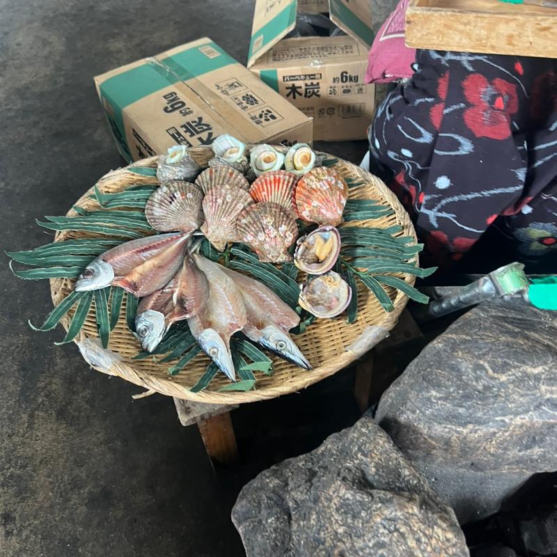 海女小屋料理体験コース(海女小屋はちまんかど・あさり浜 )