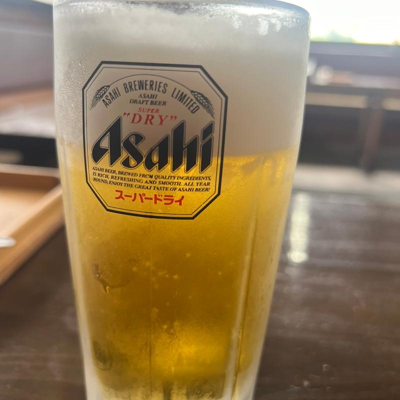 生ビール(海女小屋はちまんかど・あさり浜 )