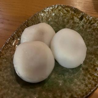 みたらしとあんこの団子(いにしえの宿 伊久（いきゅう）)