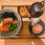 炙りたらこのお出汁スパゲッティ