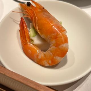 海老芝煮(いにしえの宿 伊久（いきゅう）)