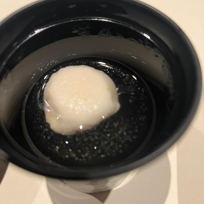 鱧真丈 鉋冬瓜 梅肉(いにしえの宿 伊久（いきゅう）)