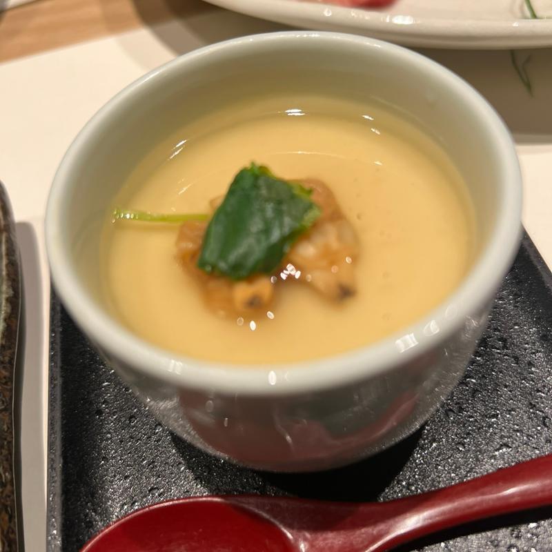 浅利茶碗蒸し(いにしえの宿 伊久（いきゅう）)