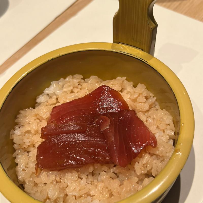 鮪手こね寿司(いにしえの宿 伊久（いきゅう）)