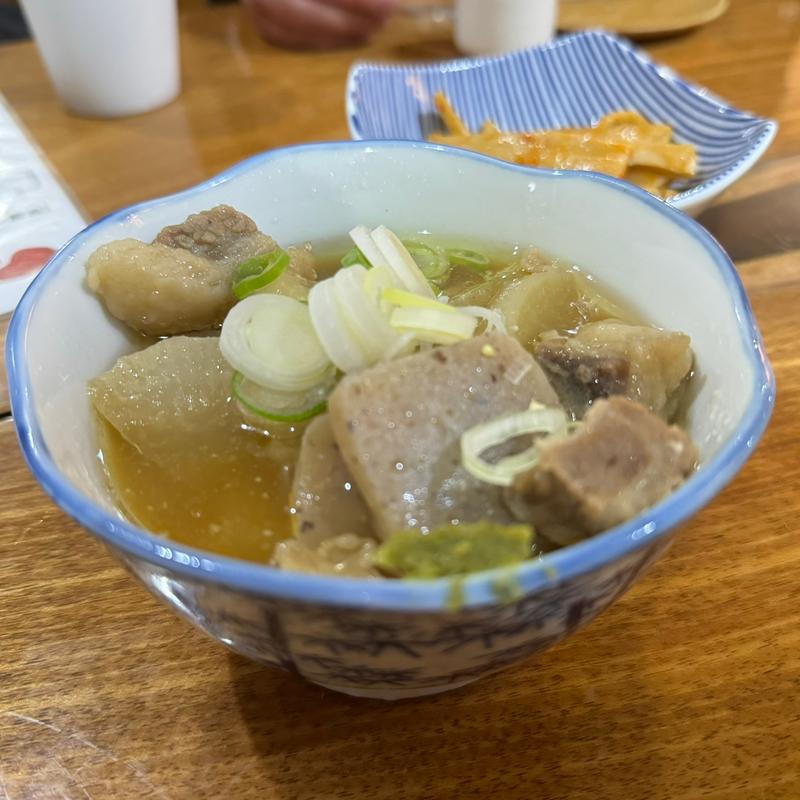 牛すじ煮(一位)