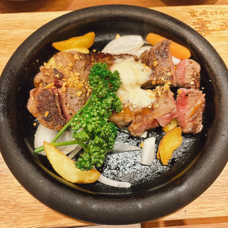 サーロインステーキ M150g(宮崎ステーキハウス 霧峰 川崎アゼリア店)