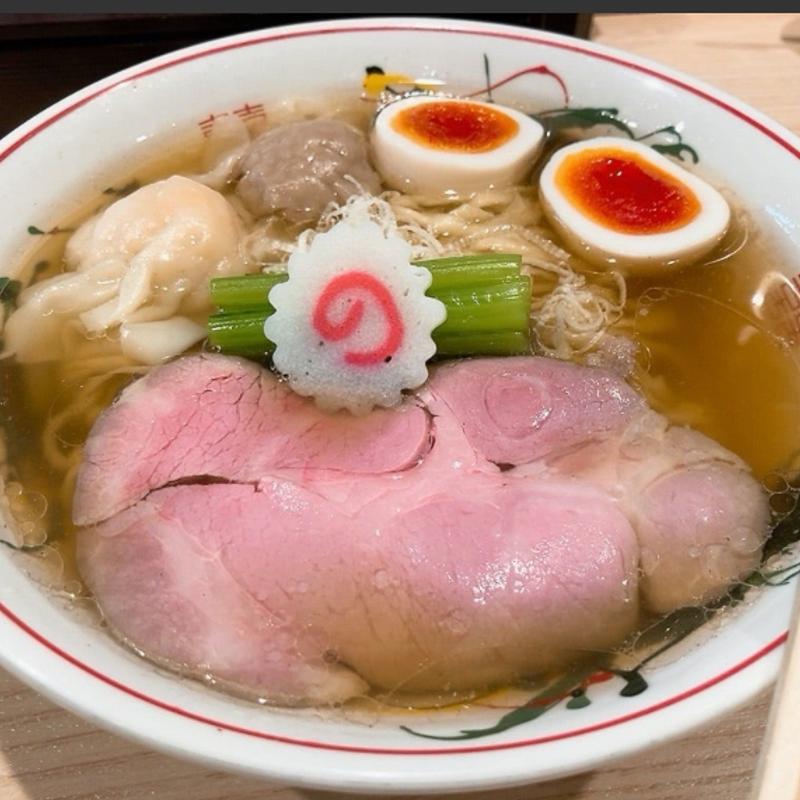 白だしラーメン（ちょっとずつ）(水原製麺)