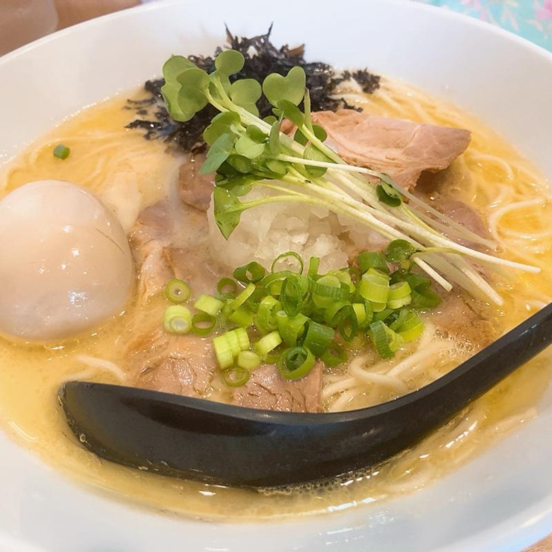 味玉鶏白湯しお(らーめん よっちゃん(仮))