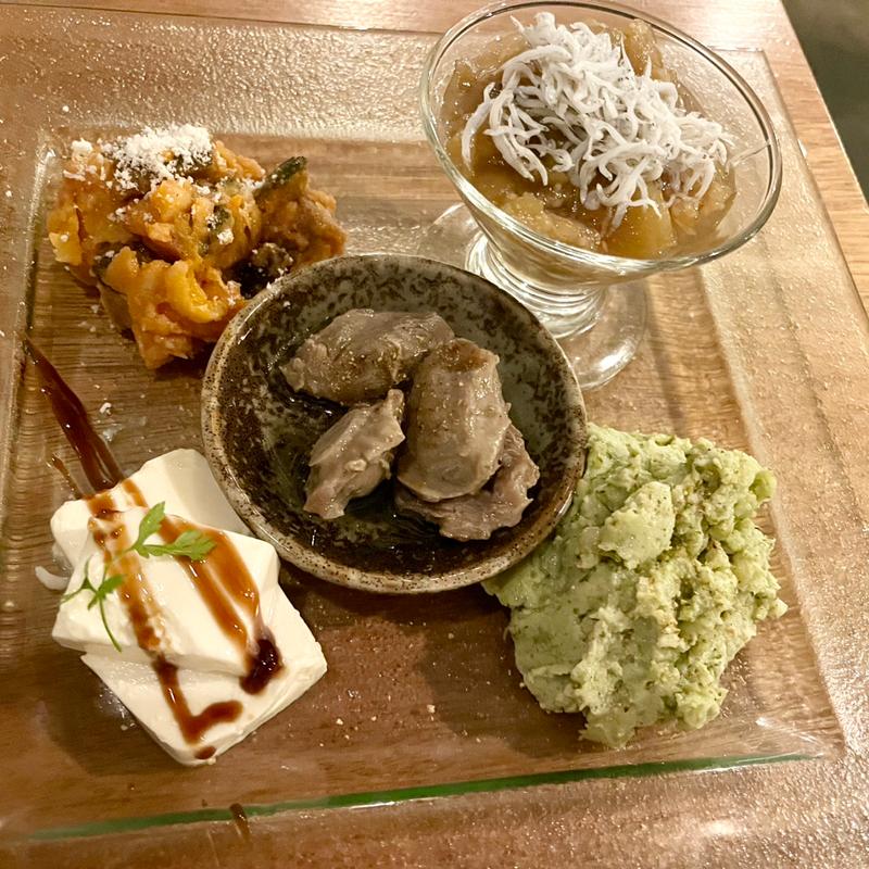 スピードメニュー5種盛り合わせ(trattoria 漣)