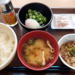 牛まぜのっけ朝食 並
