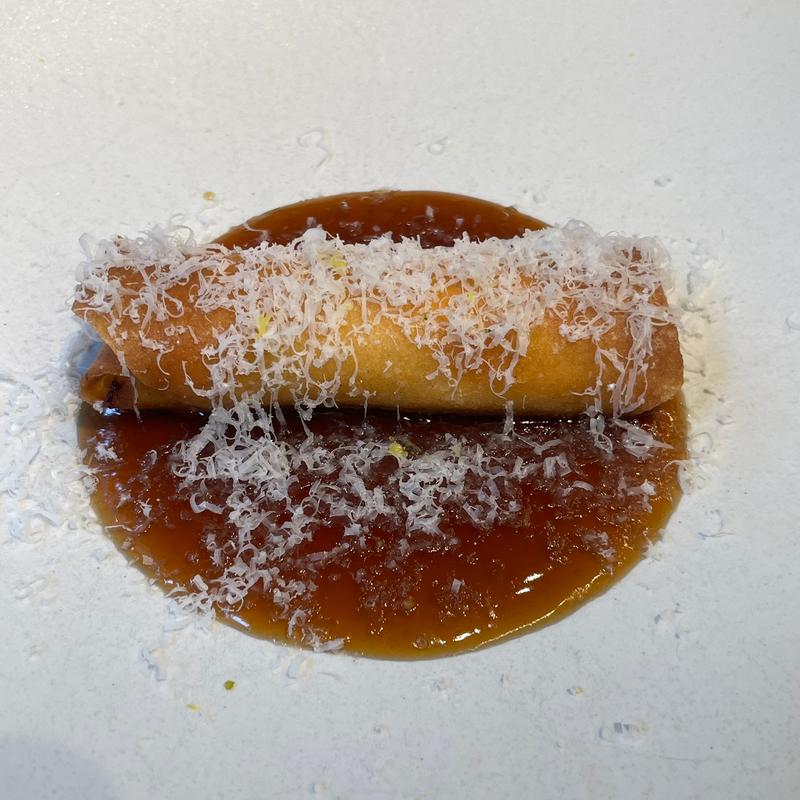 コーンブラータ枝豆春巻き(LastNote ～Kenji Kawasaki～（reservation only))