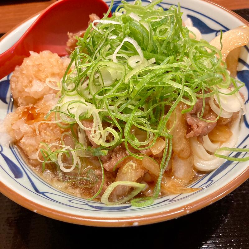 鬼おろし肉ぶっかけうどん(大)(丸亀製麺　横須賀野比店)
