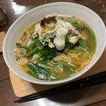 ニラそば(創作料理　我家)
