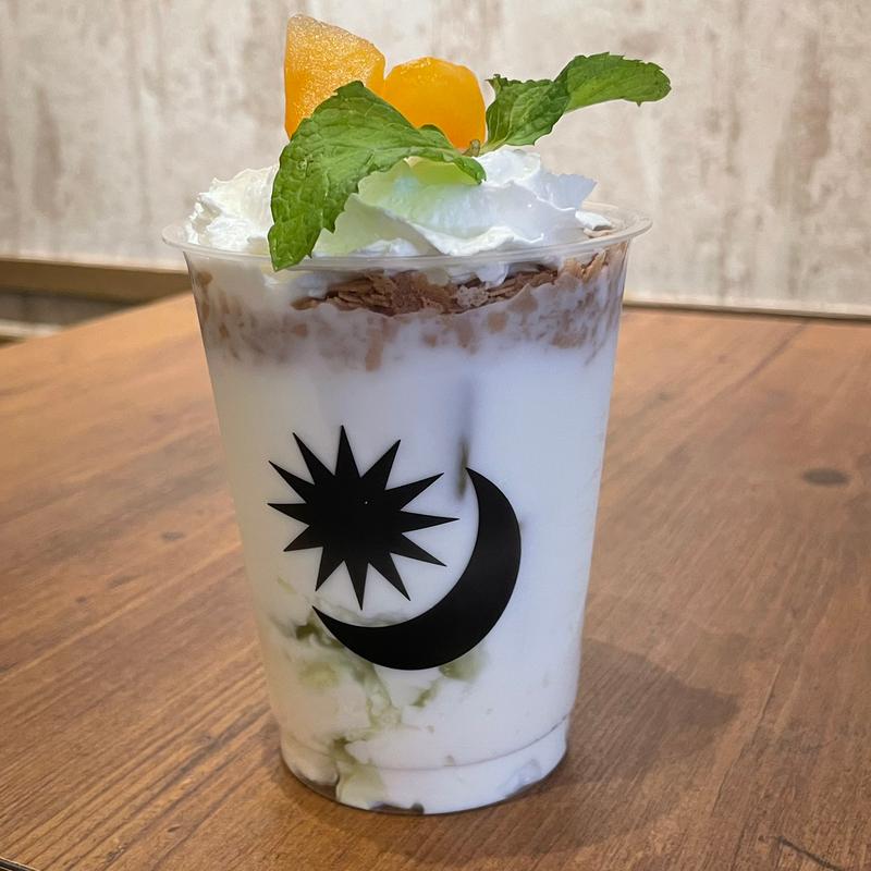 ダブルメロンラテ(PRONTO 新宿御苑前店)