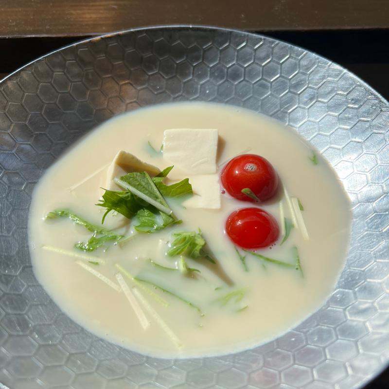 豆乳鍋(いにしえの宿 伊久（いきゅう）)