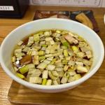淡麗醤油つけ麺(麺道 ひとひら)