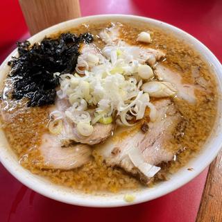 背脂生姜醤油ラーメン(ラーメンつり吉 小千谷店)