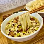 淡麗醤油つけ麺(麺道 ひとひら)