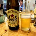 サッポロ赤星ラガー(大衆酒場 チャン栓チャン)