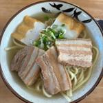 三枚肉そば(丸吉食堂 （まるよししょくどう）)