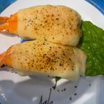えびピザ(回転鮨 清次郎 水沢店 （せいじろう）)