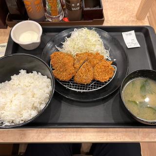 牛カツ定食(松乃家 川口店)