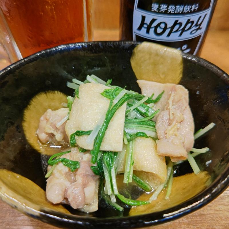 鶏と白だしのさっと煮(はねあげ 伊勢佐木町店)